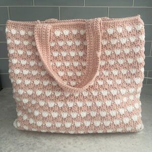Handmade crocheted bag